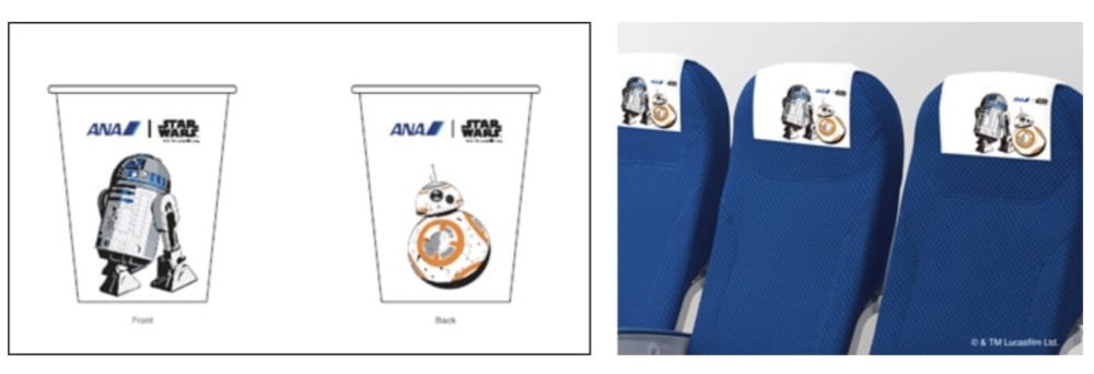 STAR WARS ANA JET機内サービス