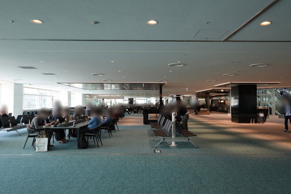ANAビジネスクラス搭乗記・羽田空港第2ターミナル・搭乗エリア