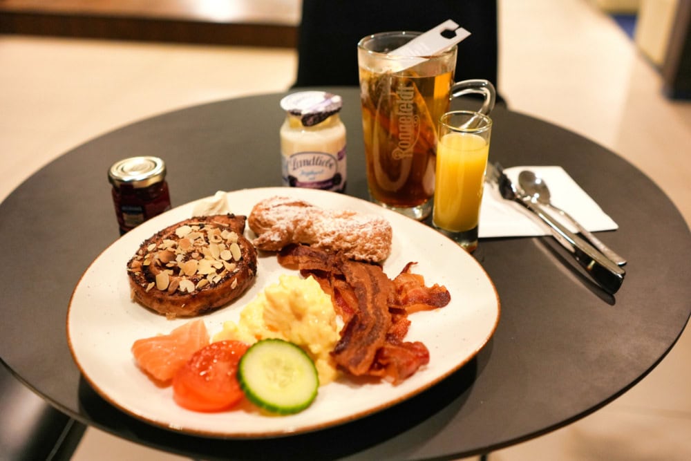 シェラトン・フランクフルト・エアポート宿泊記・クラブラウンジ・朝食2