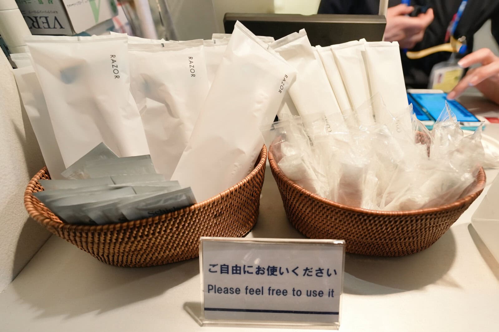 シャワー室アメニティ
