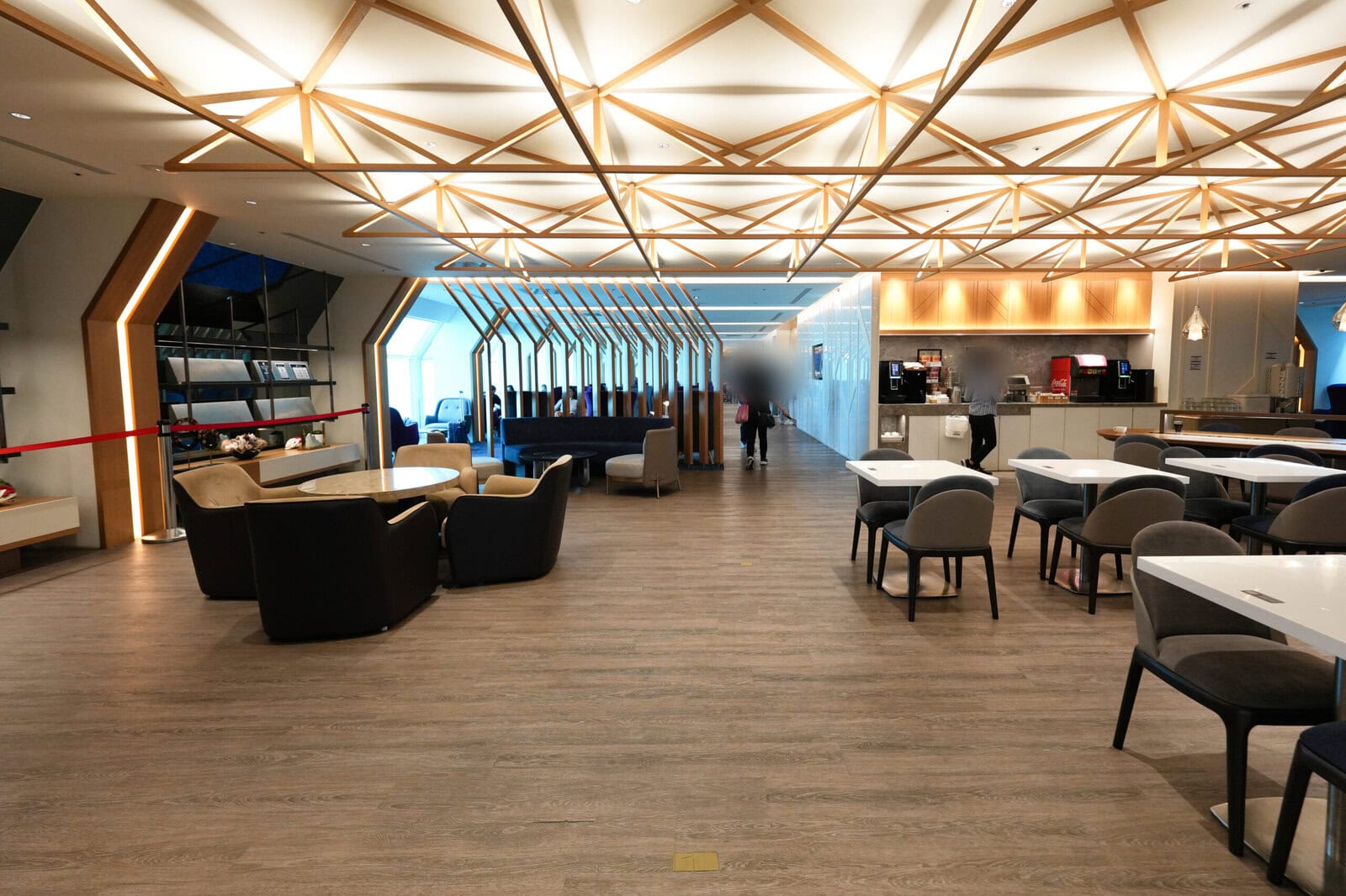 台湾桃園国際空港第2ターミナル・Oriental Club Lounge・インテリア