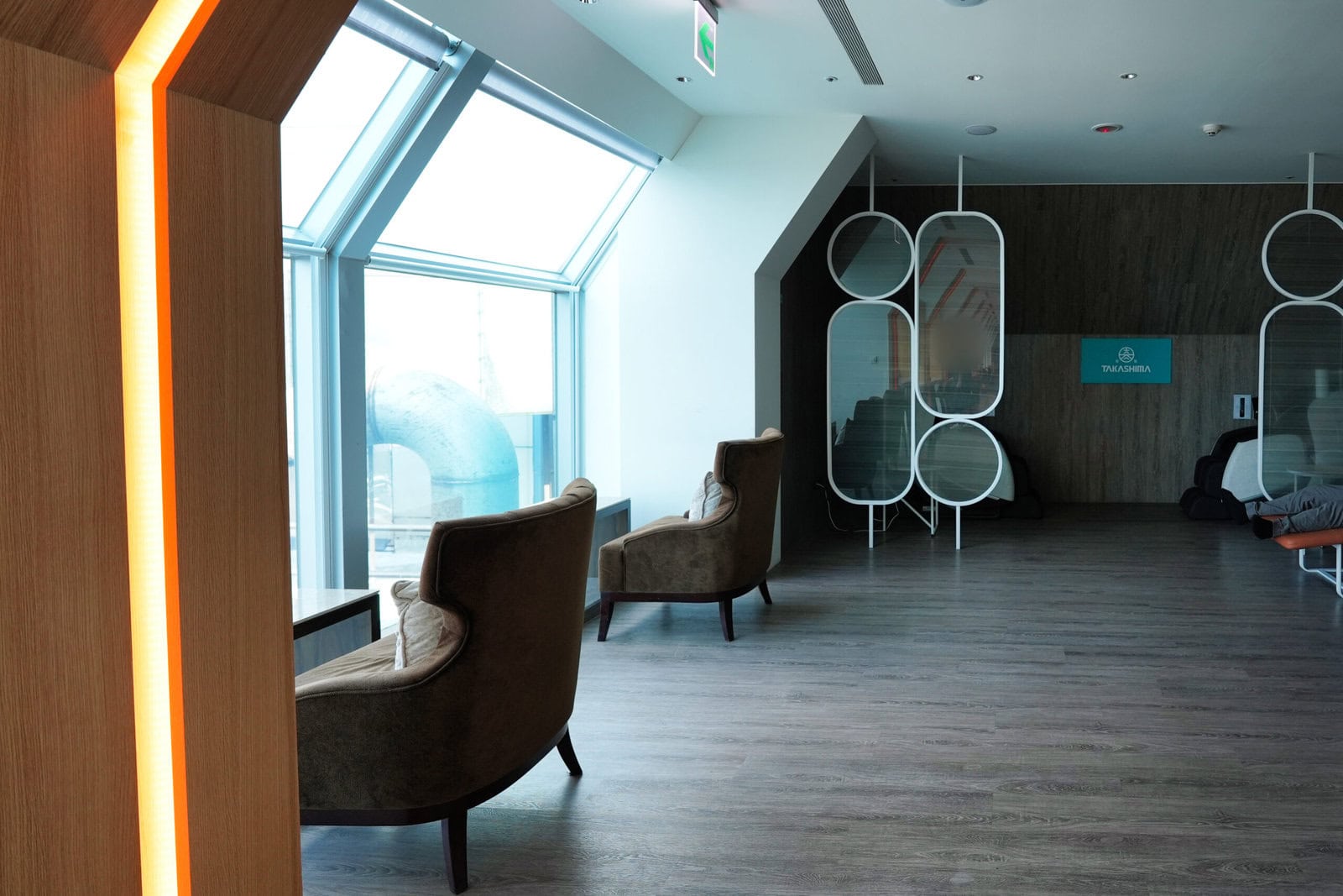 台湾桃園国際空港第2ターミナル・Oriental Club Lounge・仮眠室