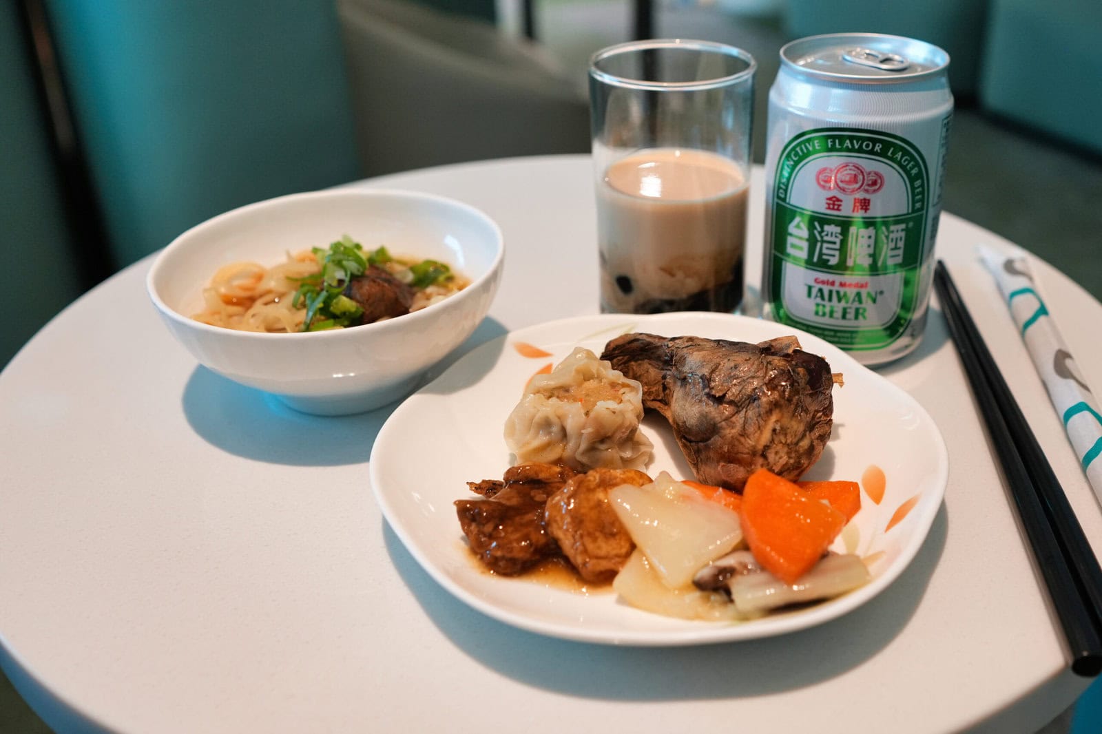 台北桃園国際空港エバー航空インフィニティラウンジ・ランチ実食