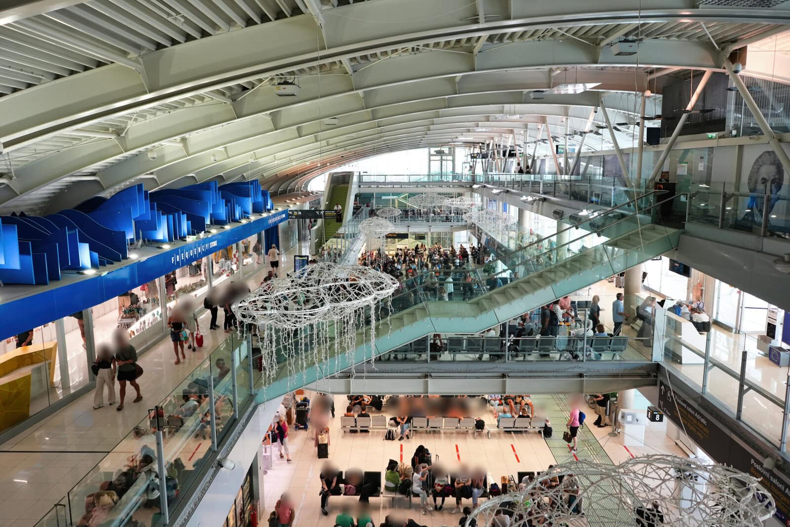 ドゥブロヴニク国際空港・アドリアティックラウンジ・空港全体