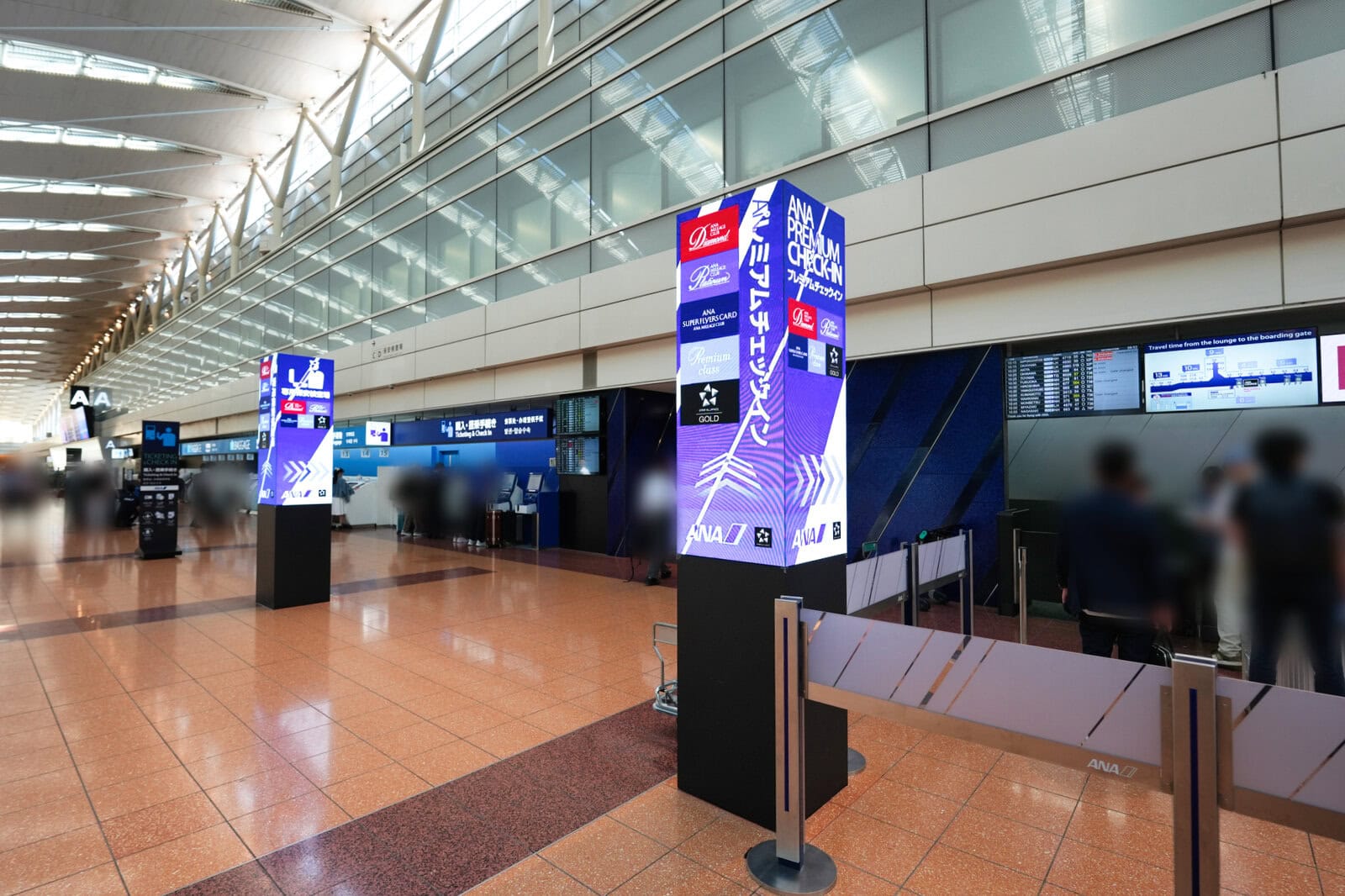 羽田空港第2ターミナルANAプレミアム専用保安検査場