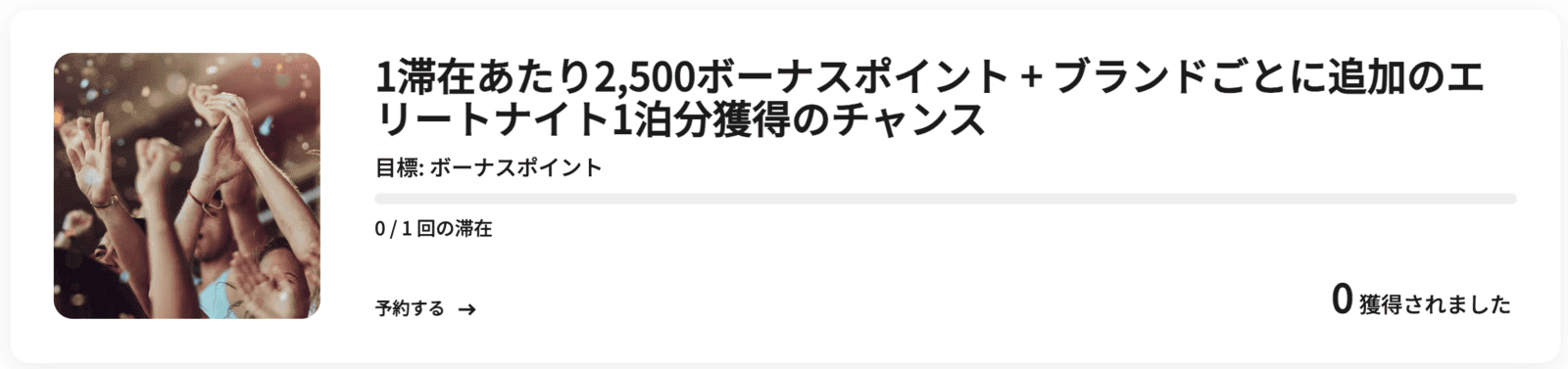 プロモーション達成状況