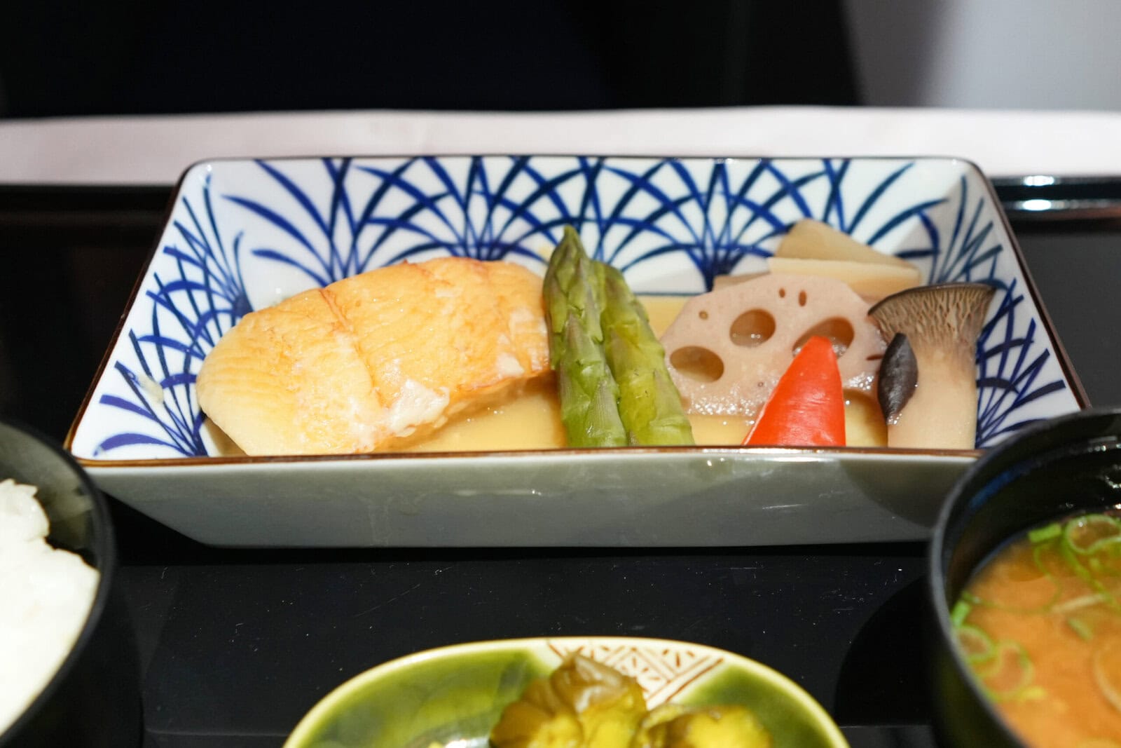 ANAフランクフルト〜羽田224便ビジネスクラス搭乗記・和食2