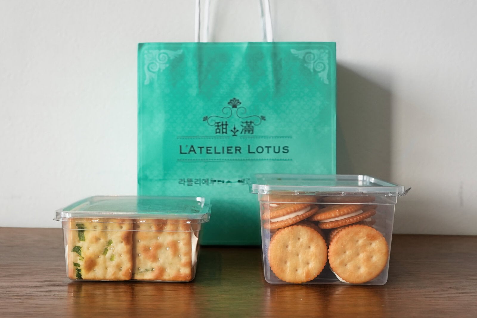 甜滿 L’ATELIER LOTUSのヌガークラッカー