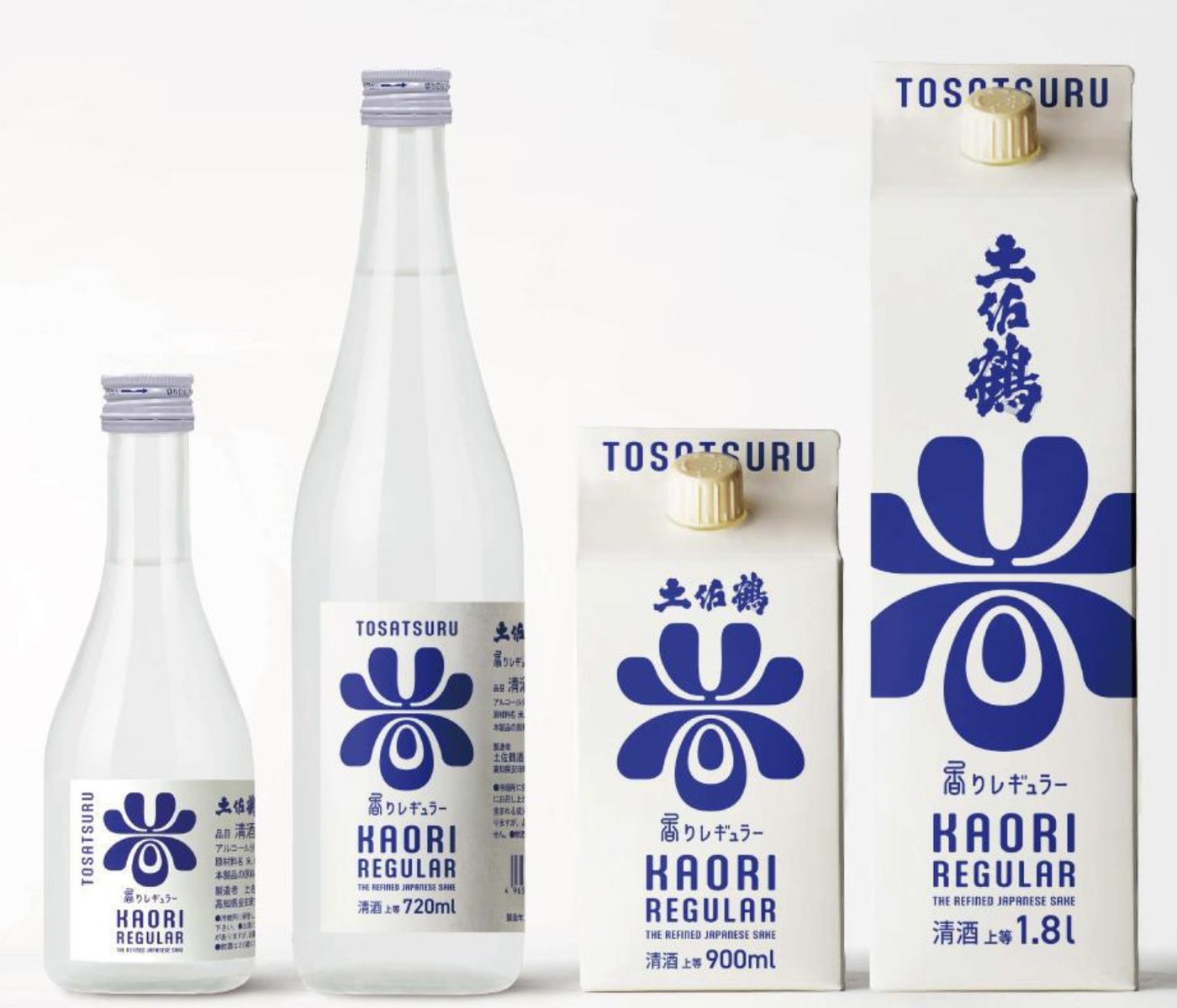 土佐鶴酒造「香りレギュラー」の商品パッケージ