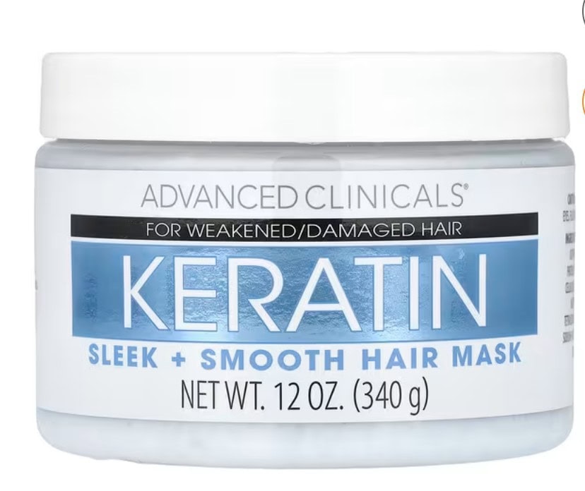 <h3>Advanced Clinicals ケラチン ヘアマスク</h3> <p><a href="https://jp.iherb.com/pr/advanced-clinicals-keratin-sleek-smooth-hair-mask-12-oz-340-g/100963" target="_blank" rel="noopener">Advanced Clinicals, ケラチン スリーク＆スムース ヘアマスク</a></p> <p>お風呂で髪に塗って10分ほど置くだけで、頑固なくせ毛や乾燥毛がしっとりまとまりました。かなりパサついて広がりがちな髪質なんですが、洗い流したあとは指通りなめらかで、翌朝もツルツル感が続いていてびっくり。</p> Advanced Clinicals ケラチン ヘアマスク