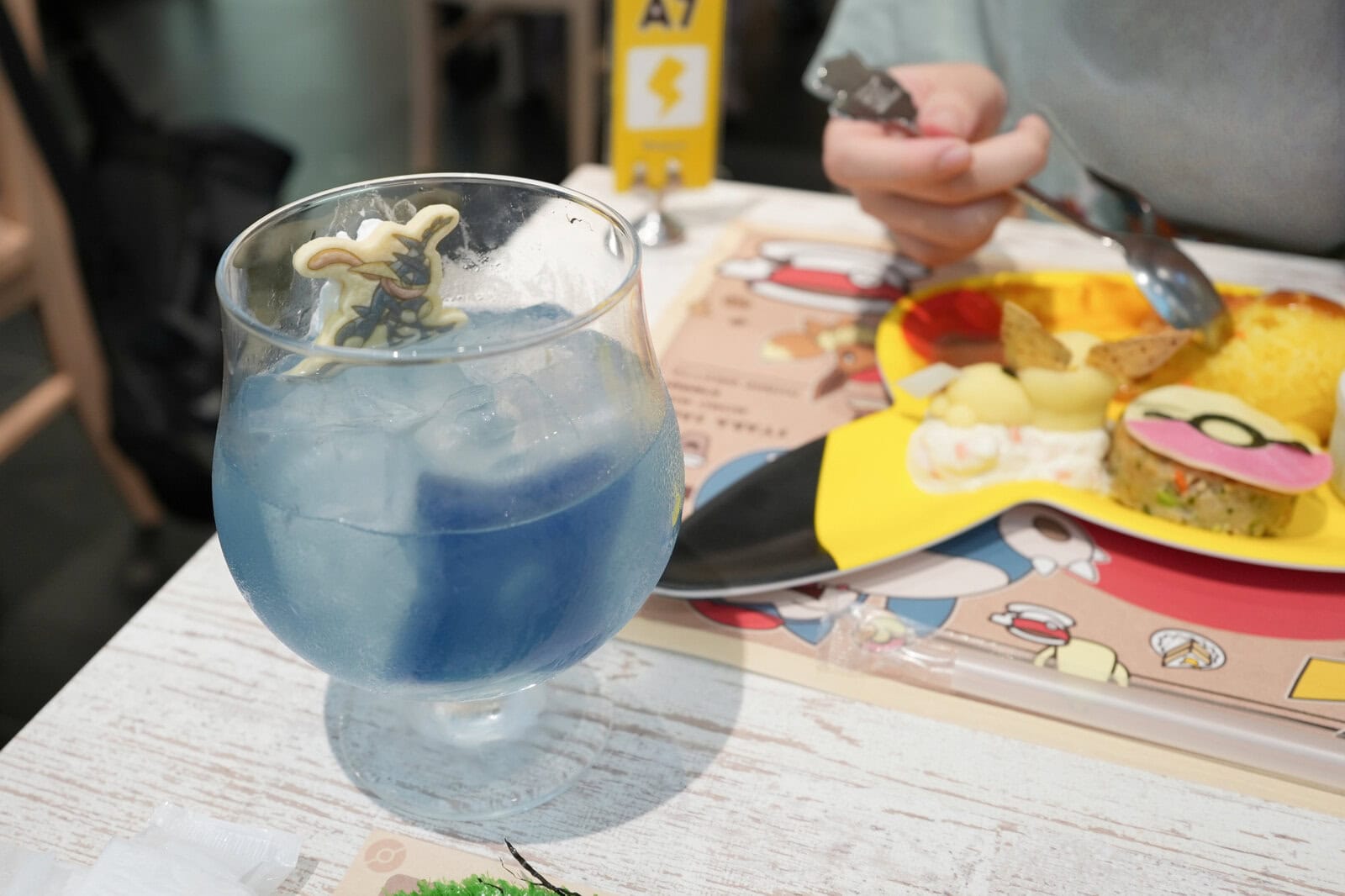 ポケモンカフェ・ゲッコウガのドリンク