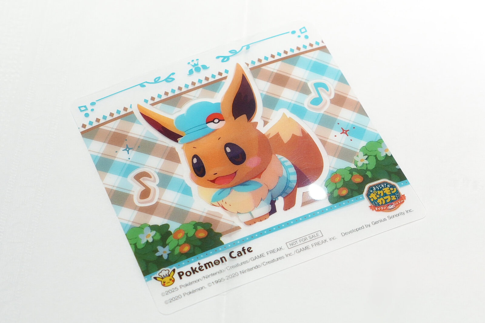 Pokémon Café Eevee coaster prize