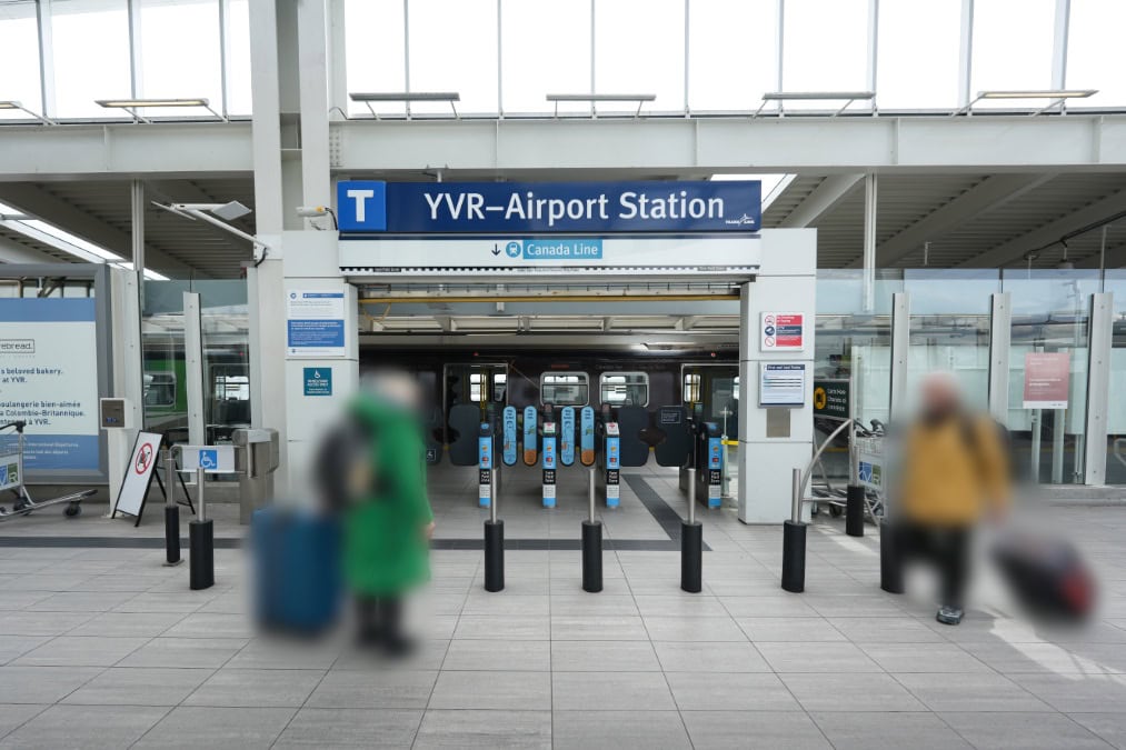 カナダライン・バンクーバー国際空港駅