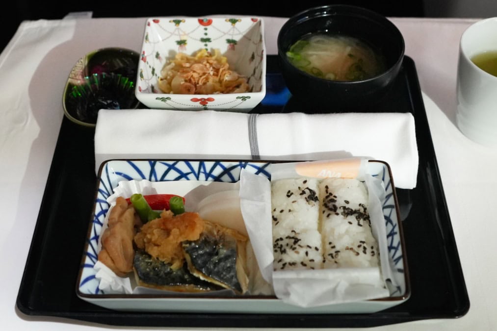 2回目の機内食（和食）