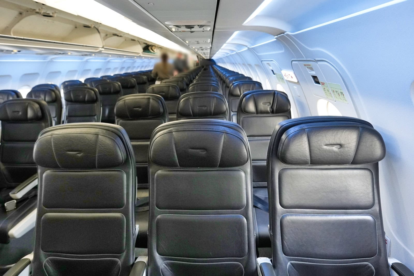 ブリティッシュエアウェイズA320の内部