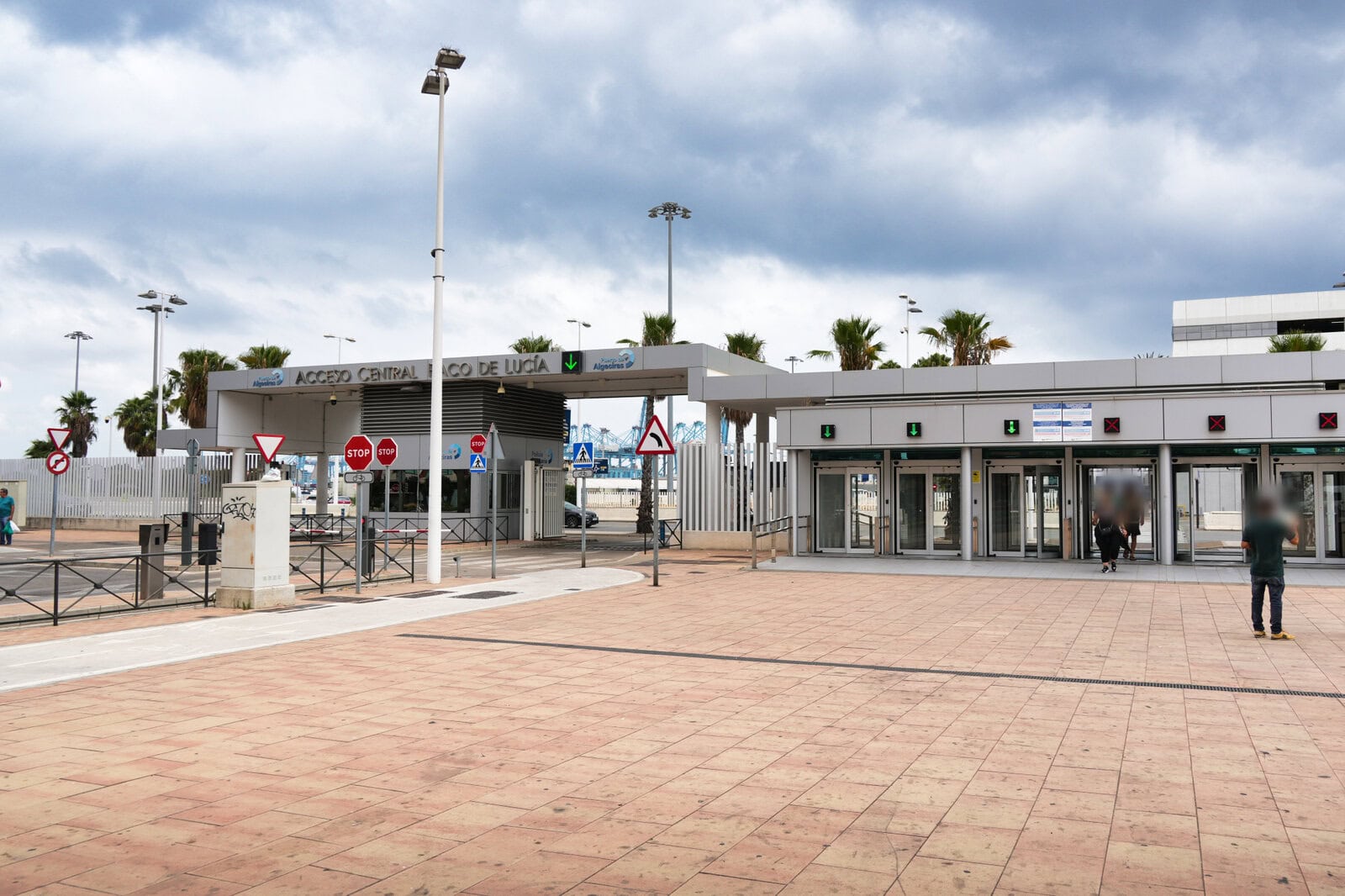 puerto de algecirasのゲート