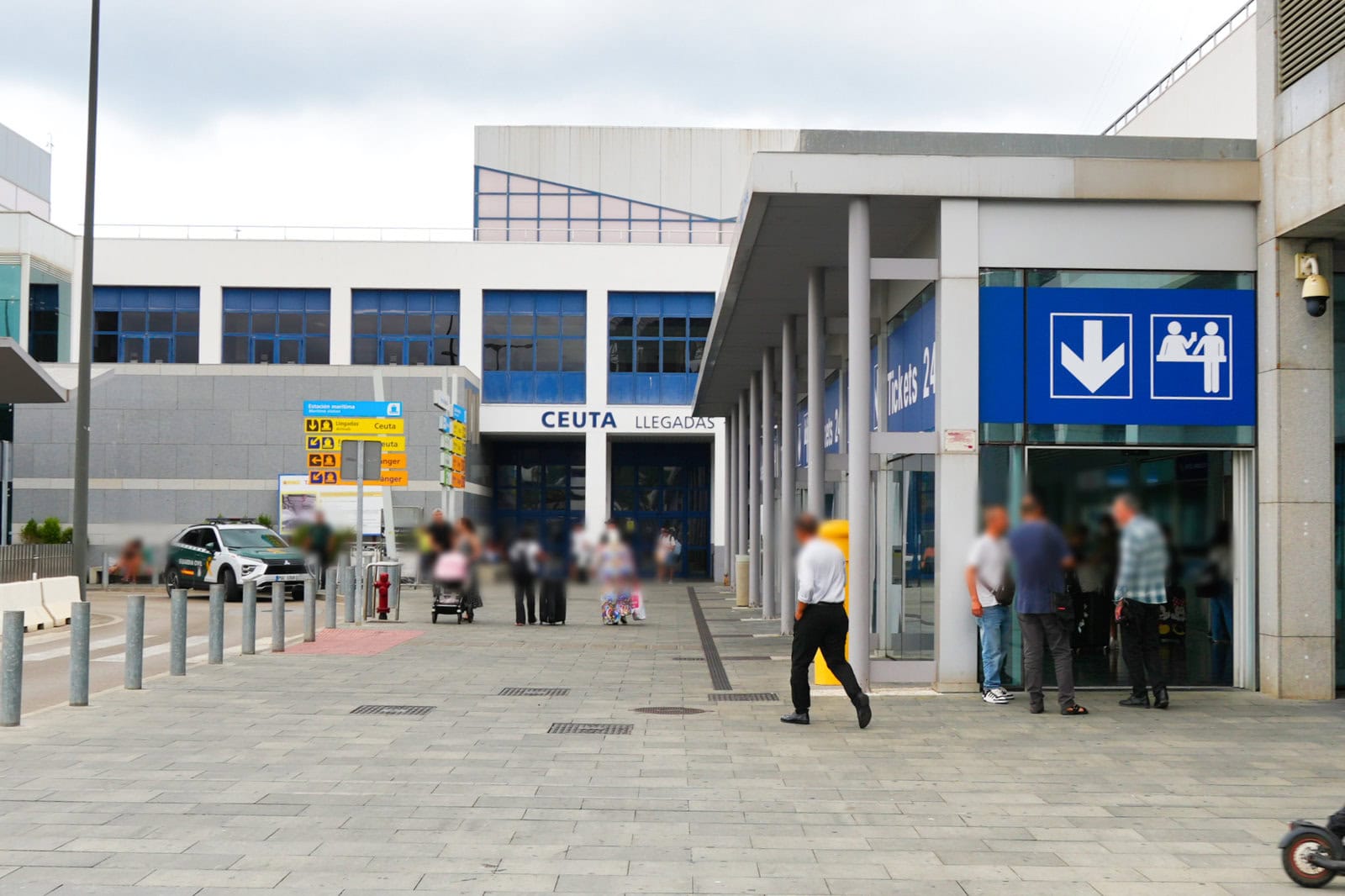 puerto de algecirasのターミナル