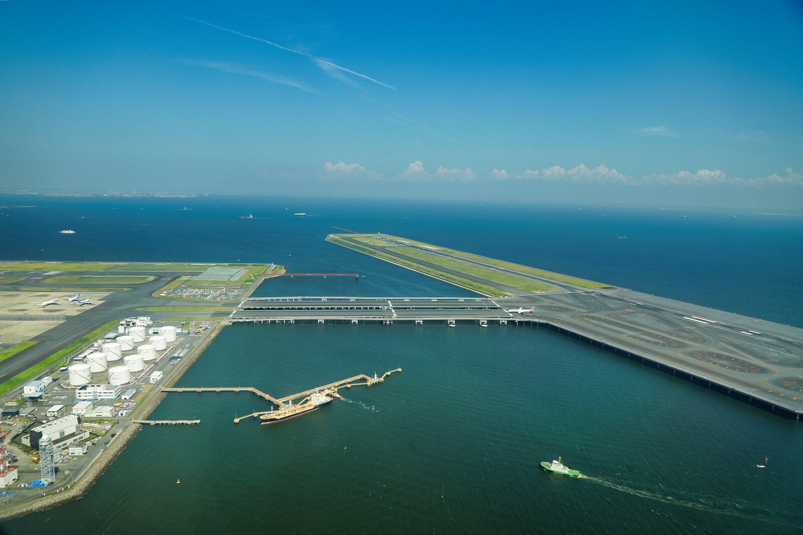 羽田空港上空
