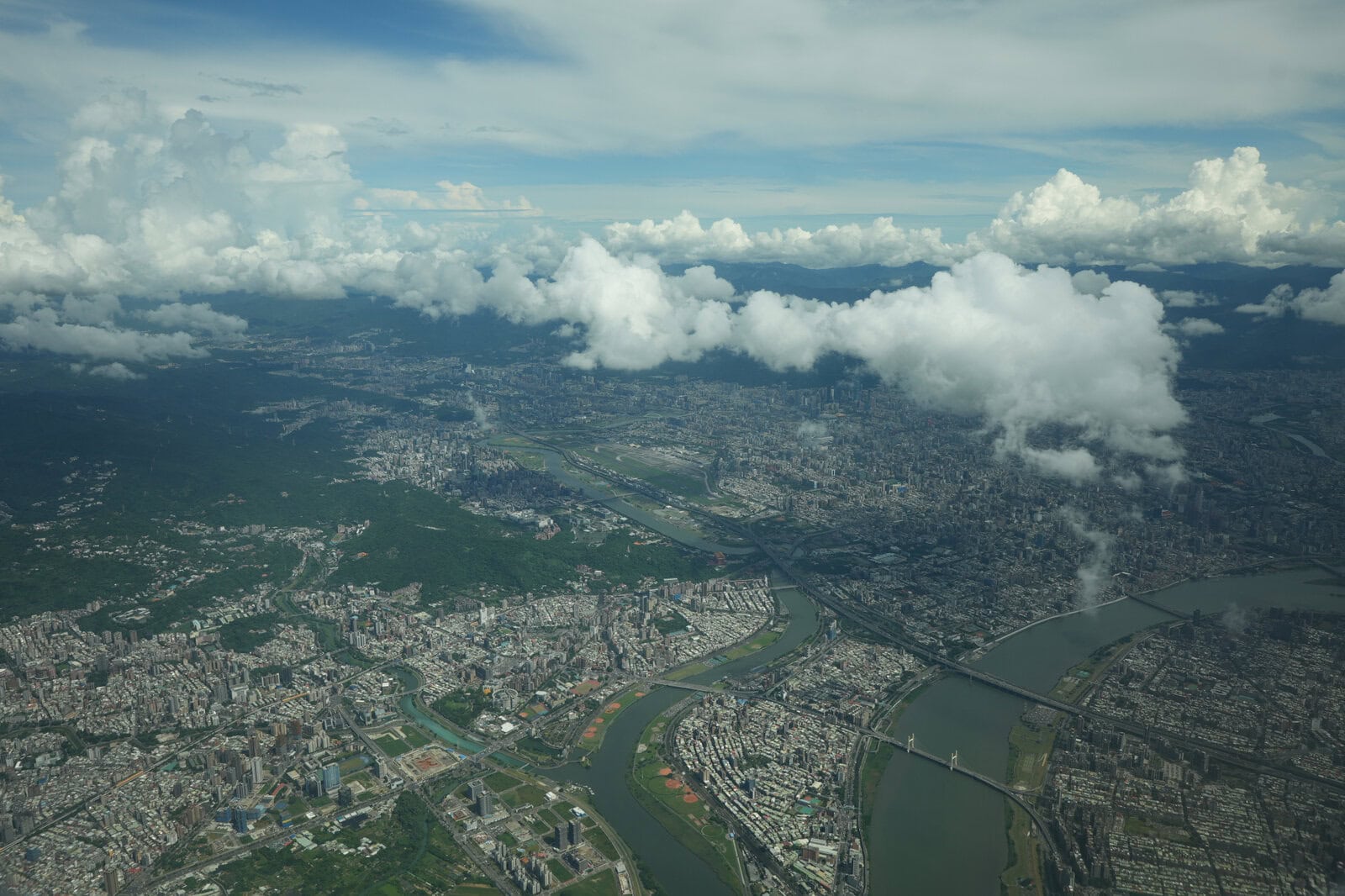 台湾上空