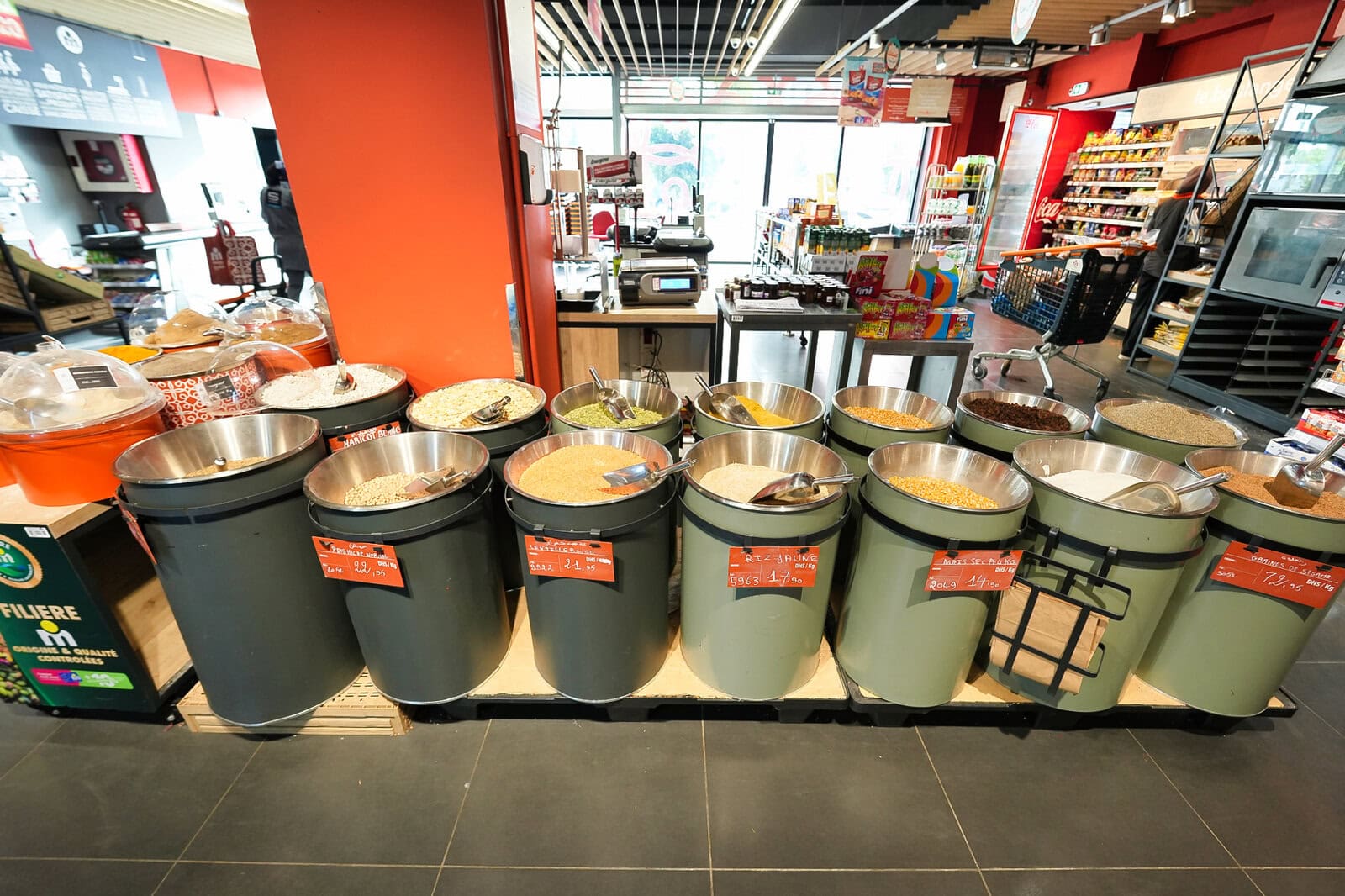 スパイス売り場