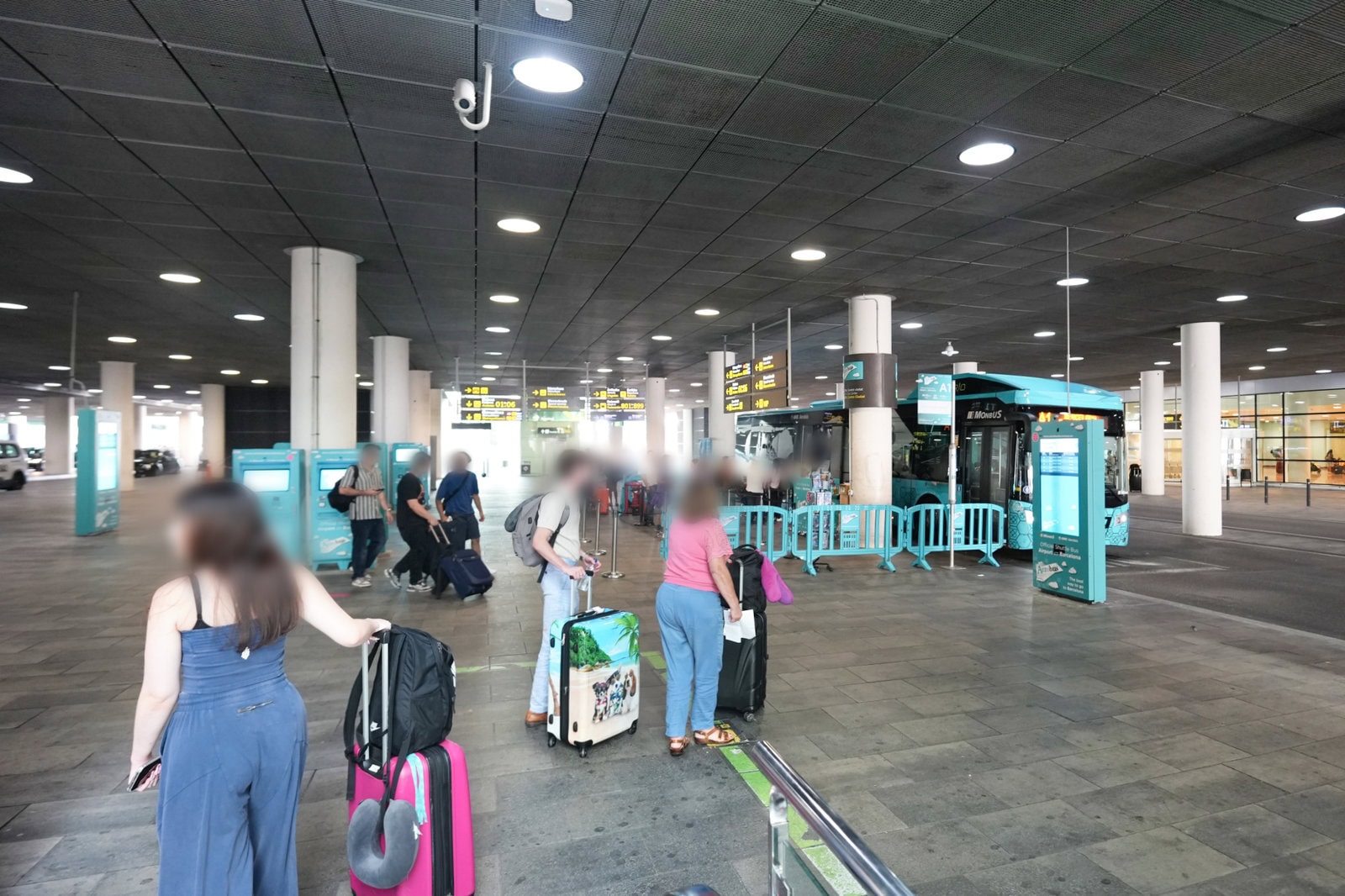 aerobus乗り場