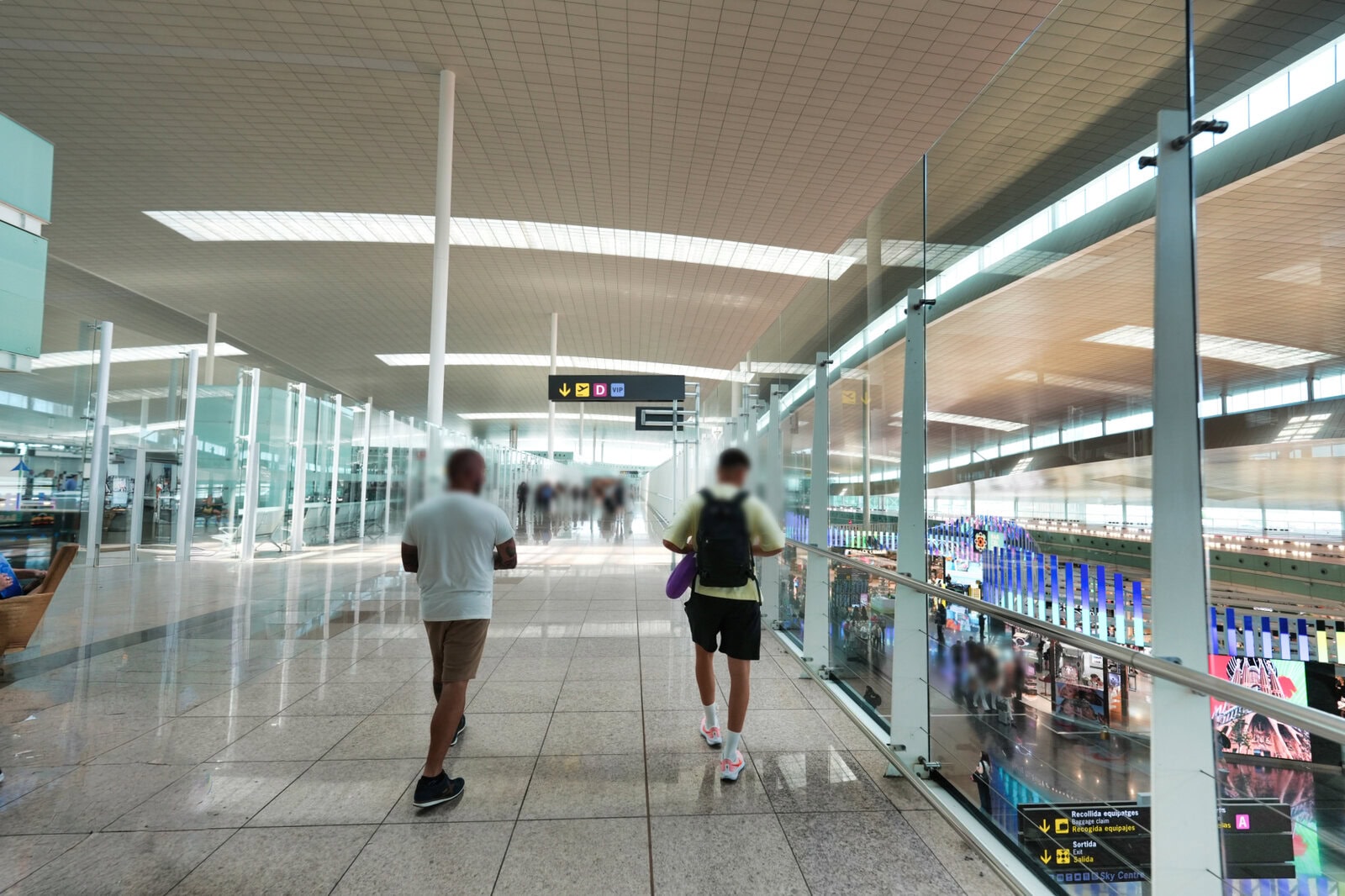 バルセロナ空港・ラウンジへのアクセス5