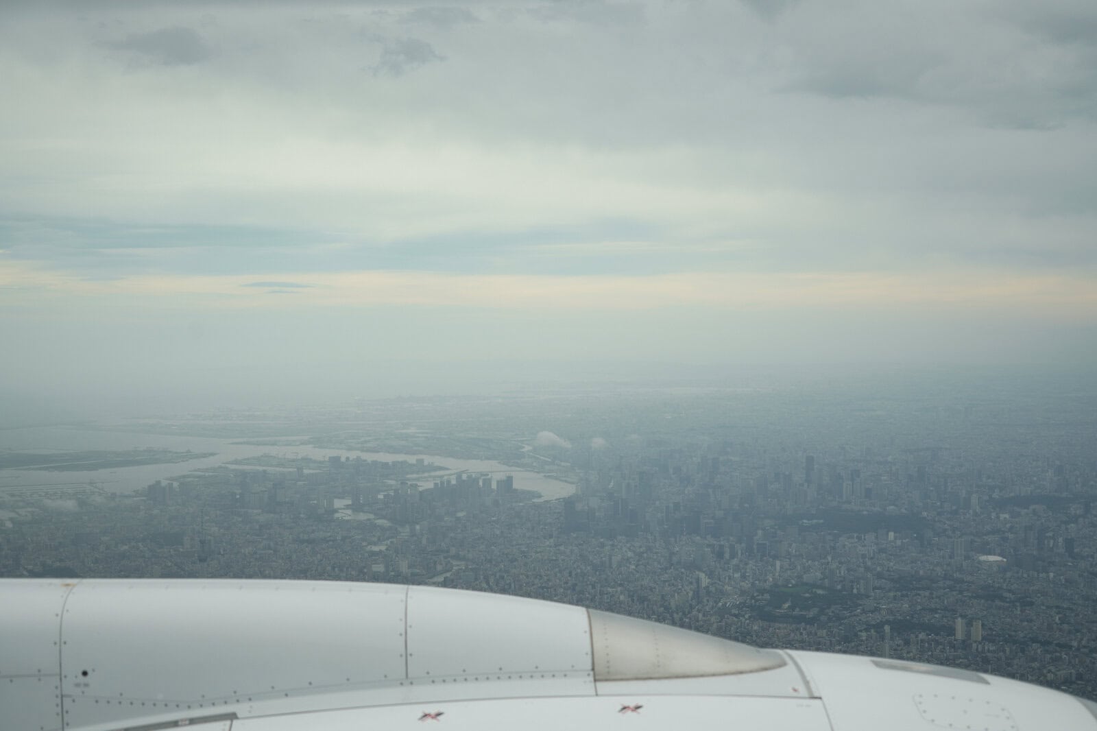 東京上空