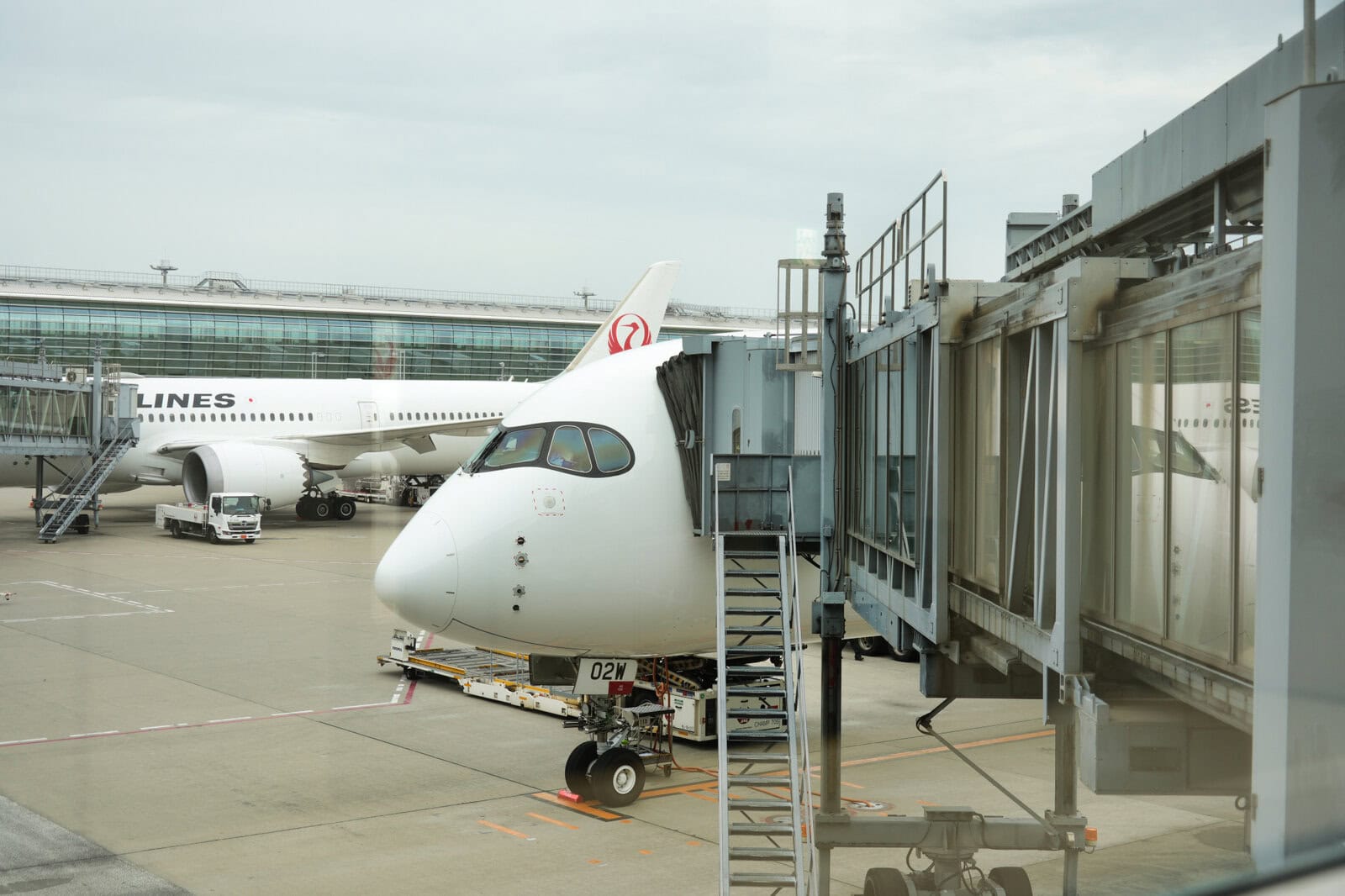 到着後のA350-1000