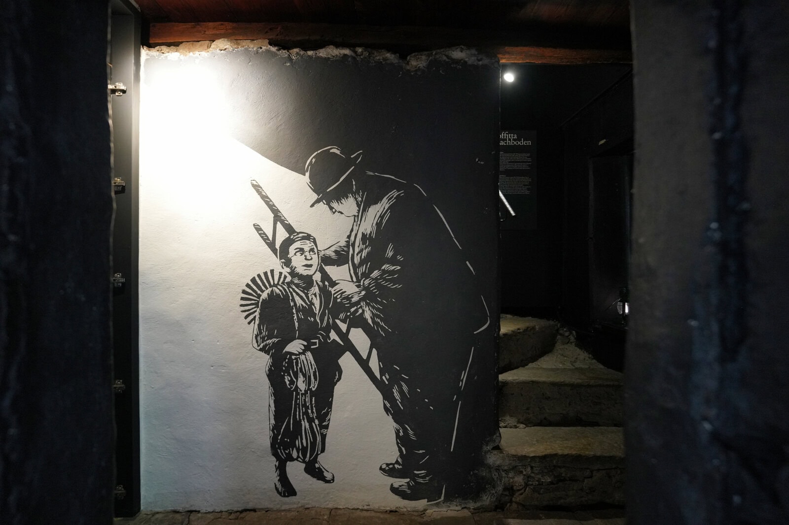 煙突掃除夫の展示
