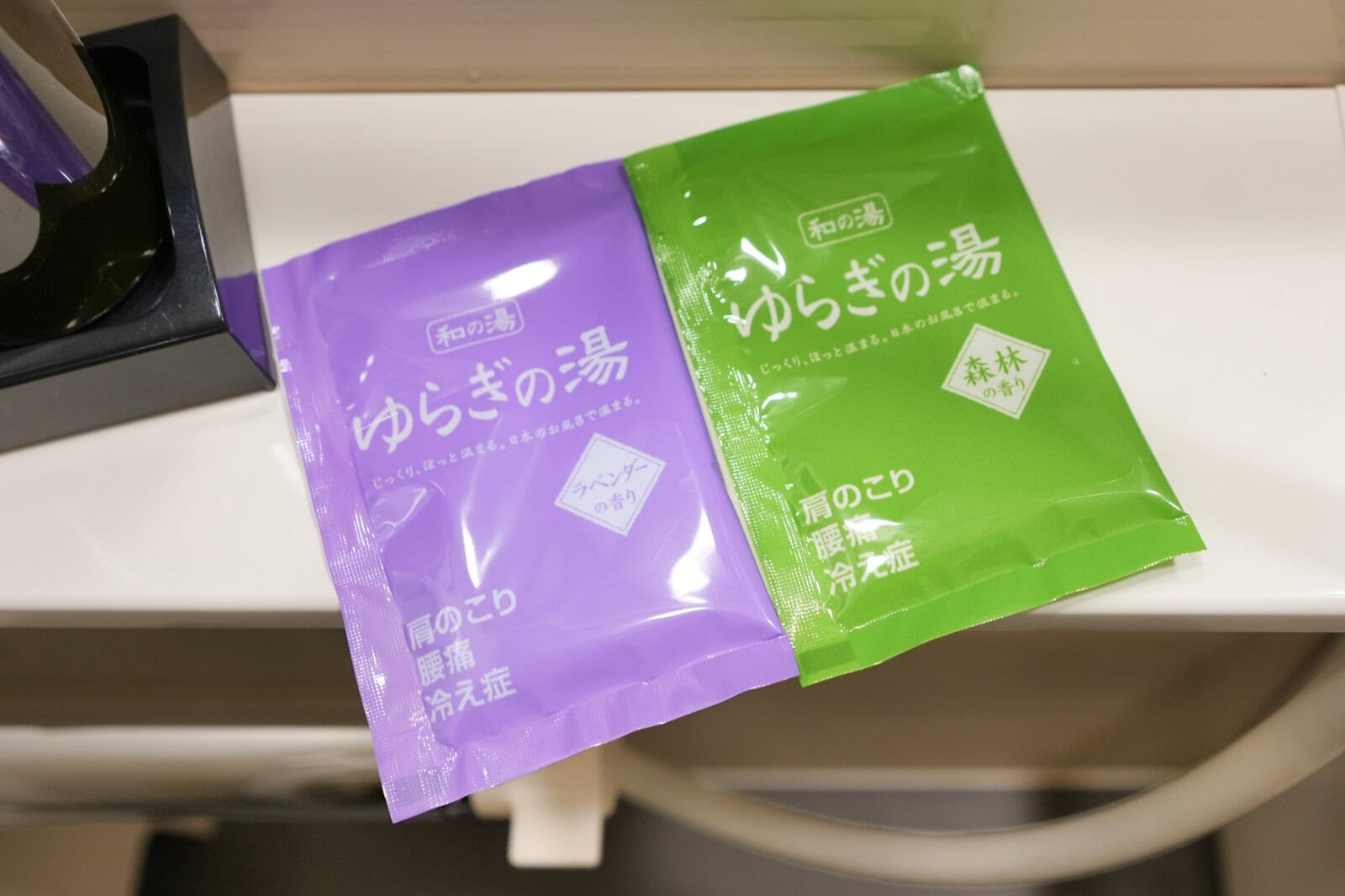 ホテルグレイスリー台北ゴジラルームのバスソルト