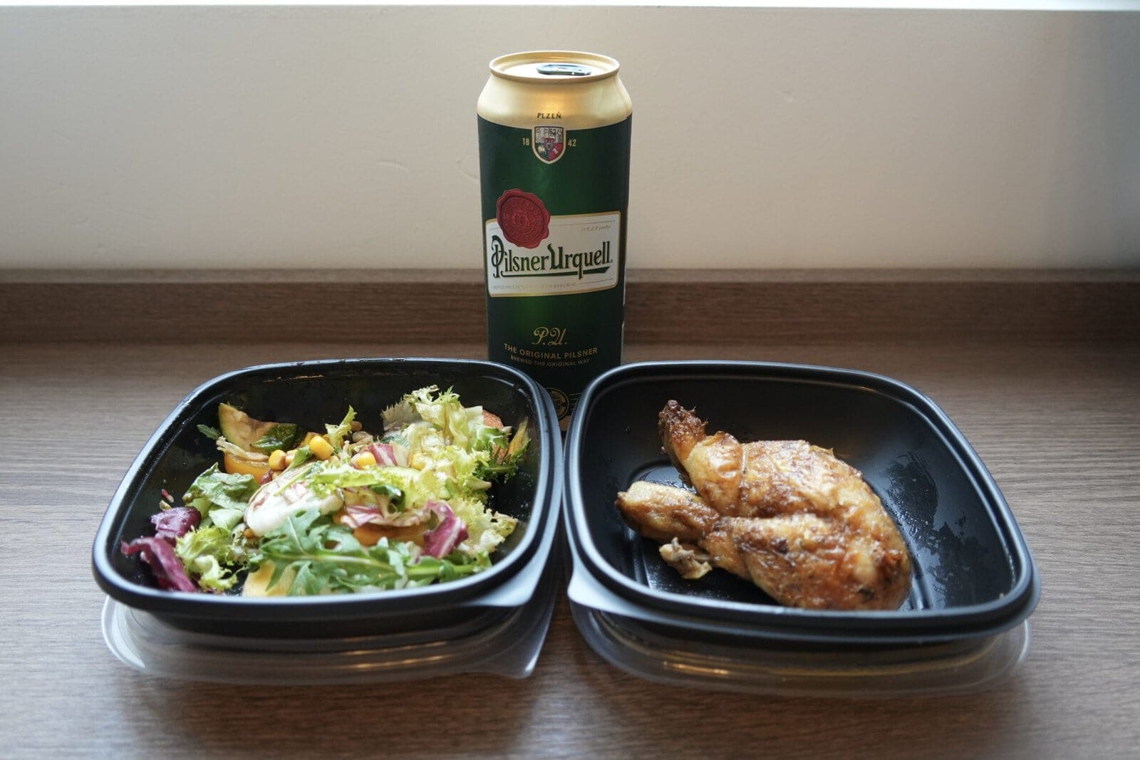 Grotto Brogginiから持ち帰った食事