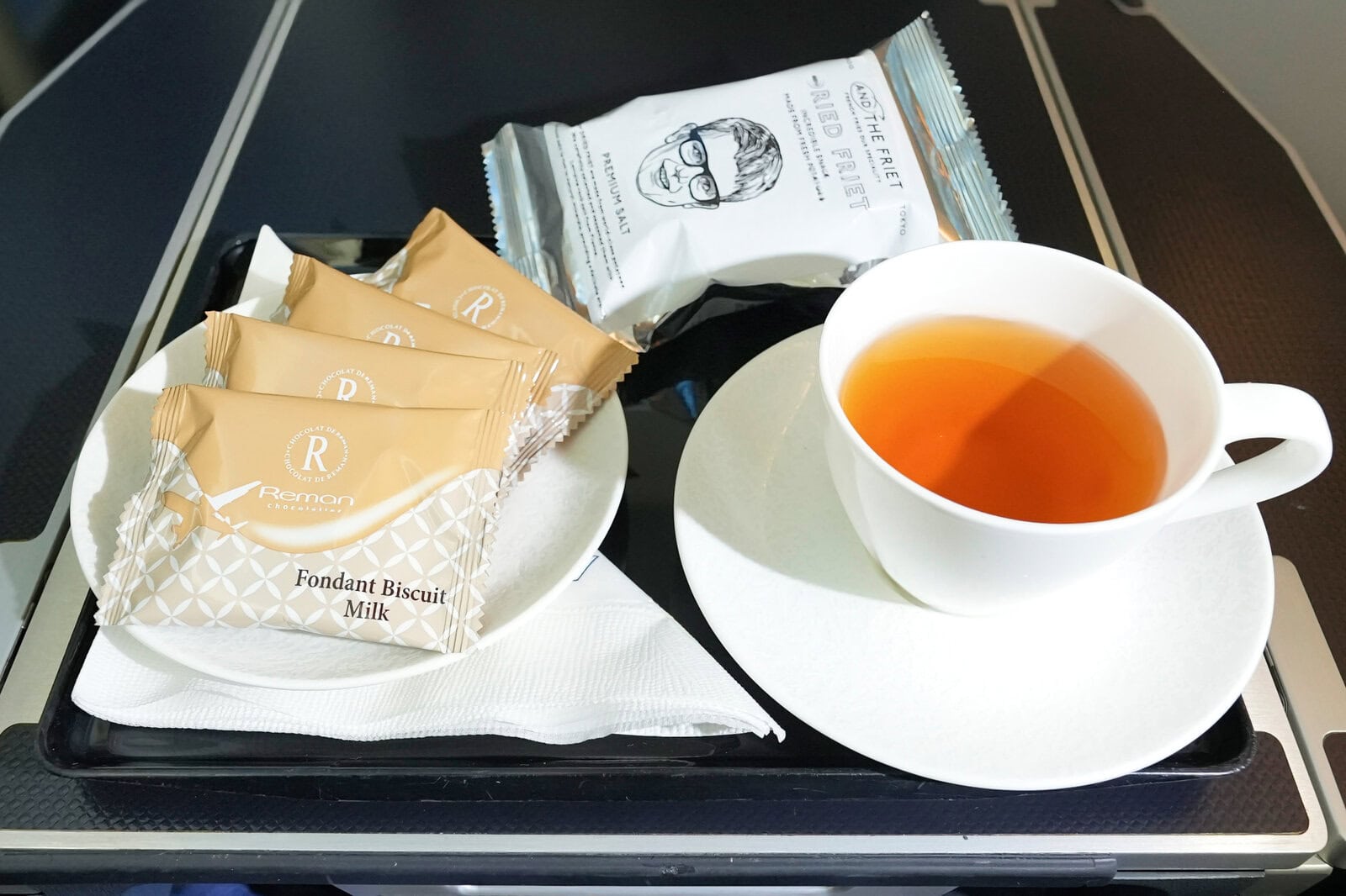 ANAイスタンブール線・復路の機内食・スナック
