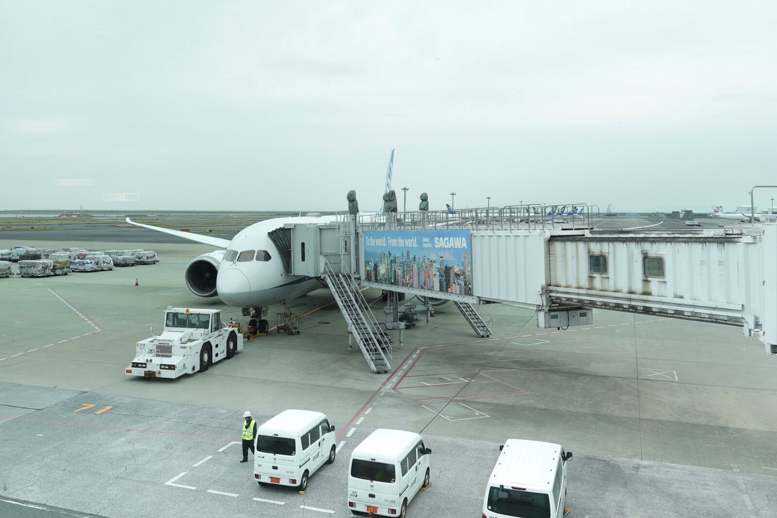 羽田空港ANAイスタンブール行きの機材