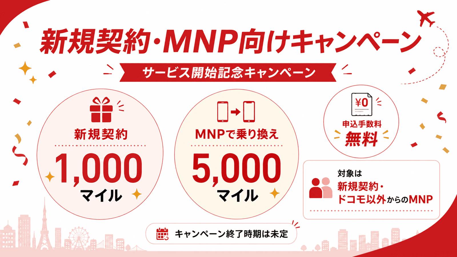 新規契約・MNPキャンペーン