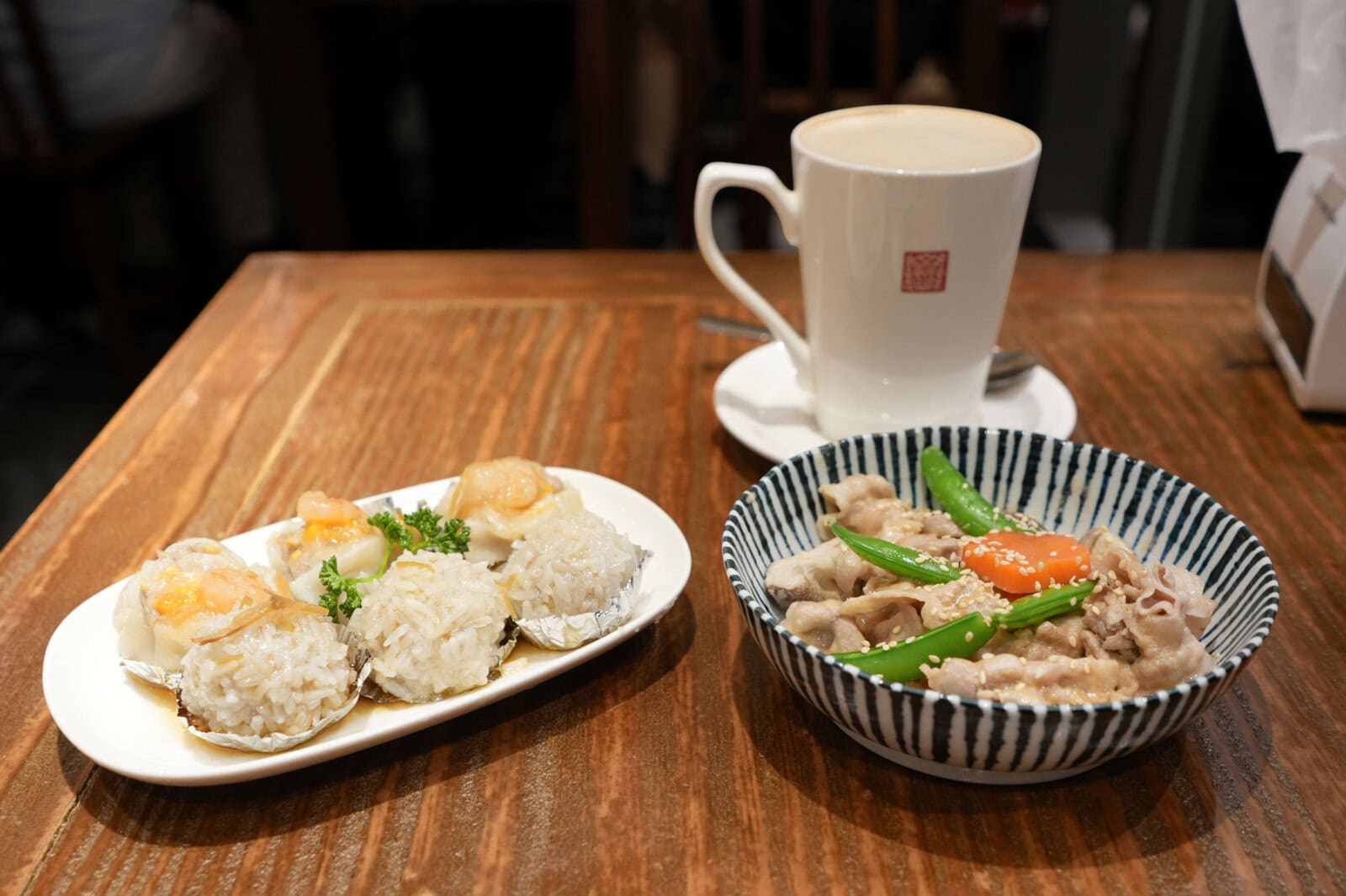 春水堂の食事