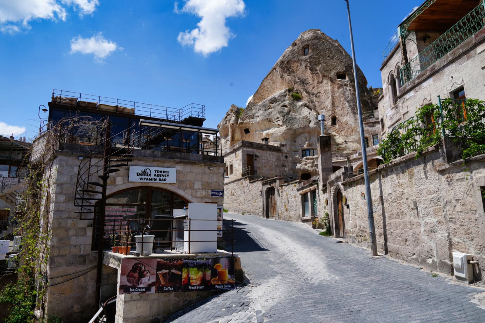 Arinna Cappadociaへの上り道