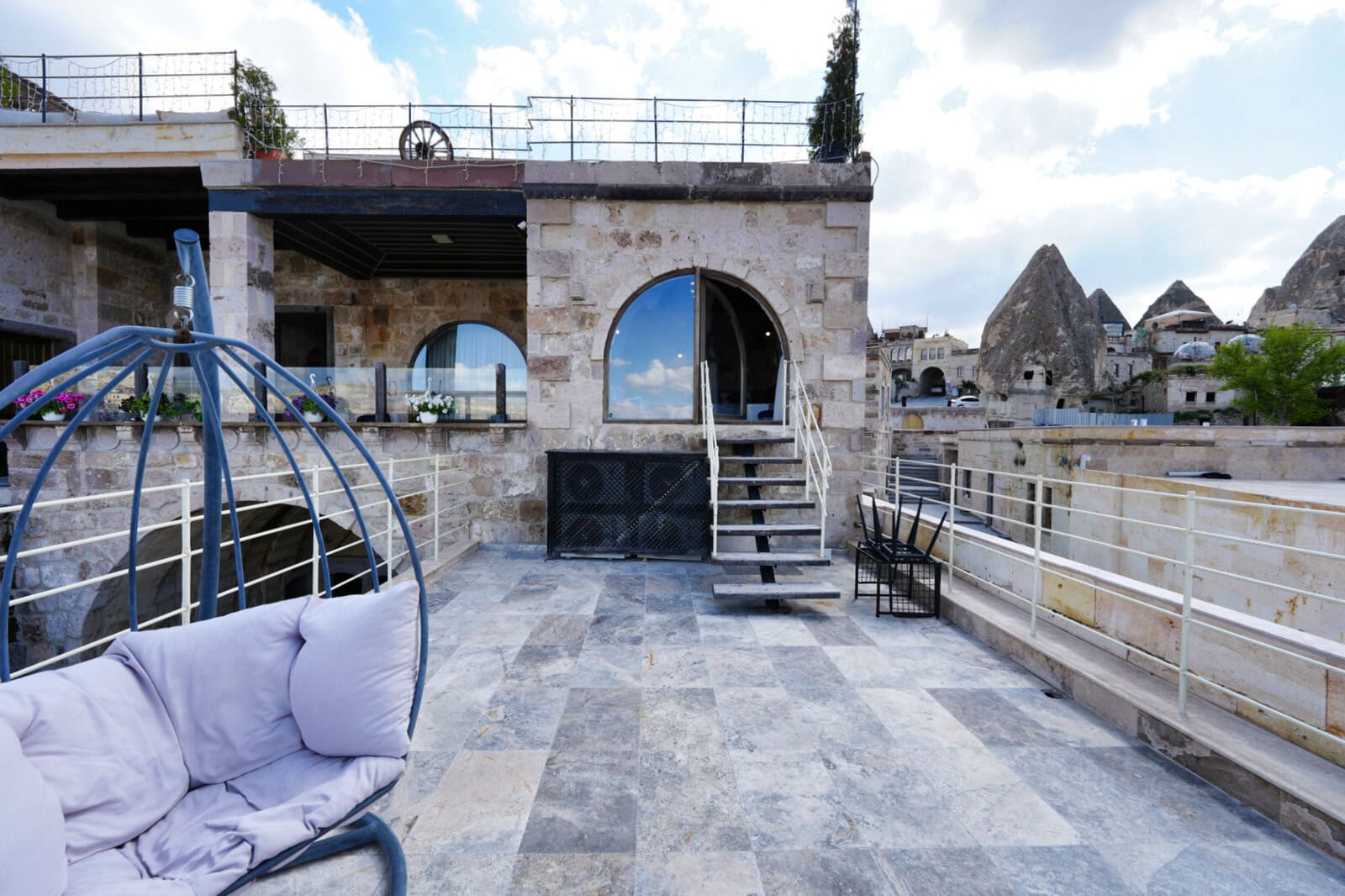 Arinna Cappadocia 204号室と客室専用テラス