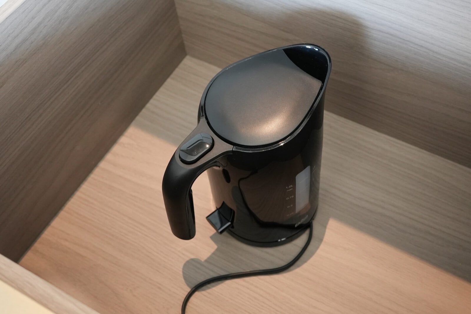 長崎マリオットホテル客室の電気ケトル