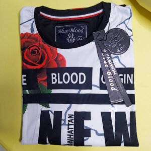 shopibird.com Blue Blood Full Sleeve tshirt white collection