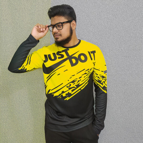 shopibird.com Blue Blood Full Sleeve tshirt yellow collections.jpg