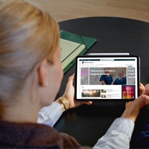 St Peter’s Hospice: Creating an Accessible Digital Home for a Dispersed Workforce