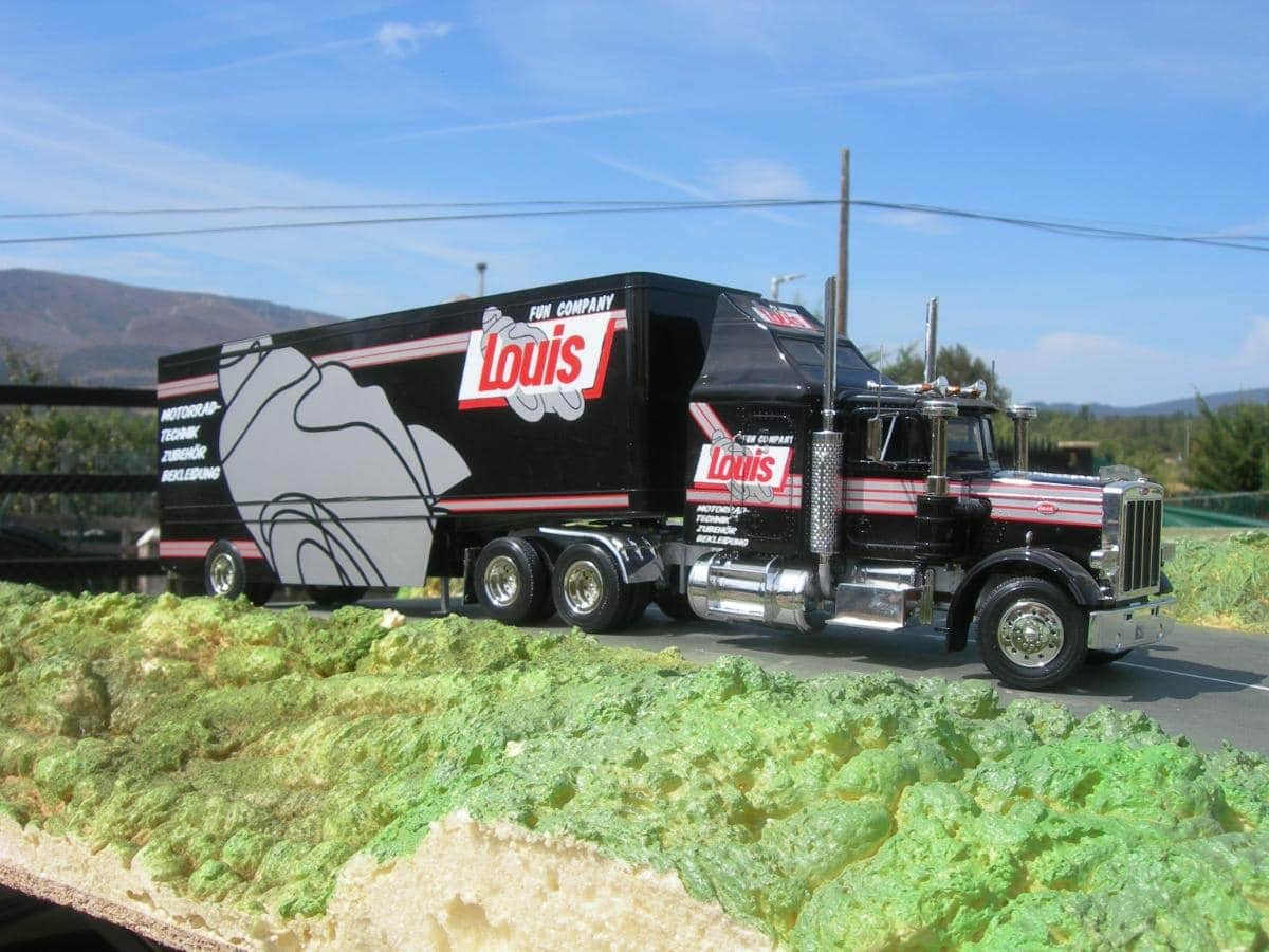 Peterbilt Otors Caiones 24 "x 14" OE Goa Negro Sei Caión Barro - Foto 10