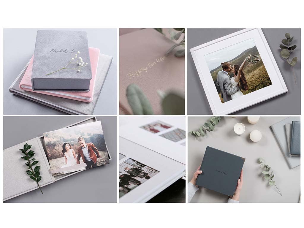 wedding albums and prints