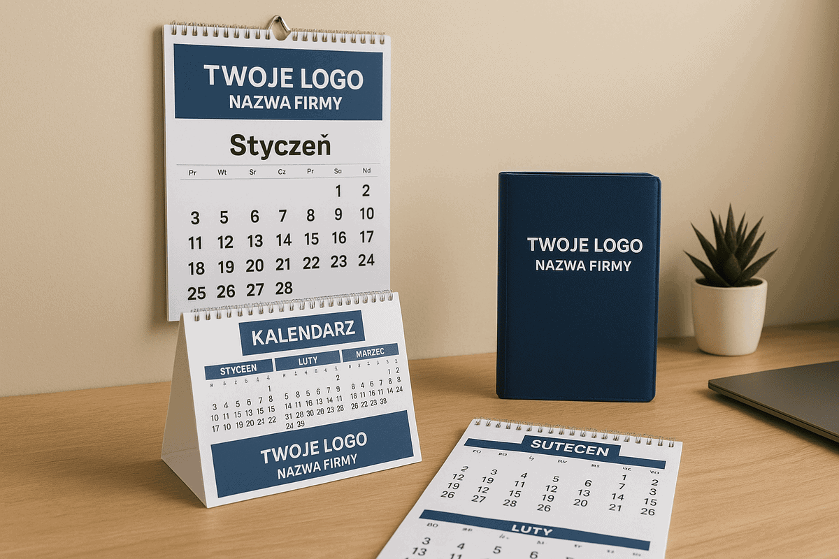 Kalendarze reklamowe – praktyczny gadżet czy skuteczne narzędzie marketingowe? Spraw, by Twoja marka była widoczna przez cały rok!