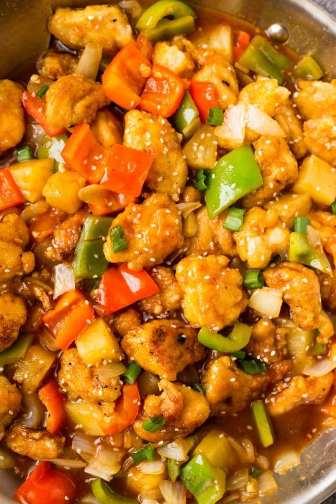 Healthy Sweet and Sour Chicken (Paleo, Whole30) | The Healthy Consultant