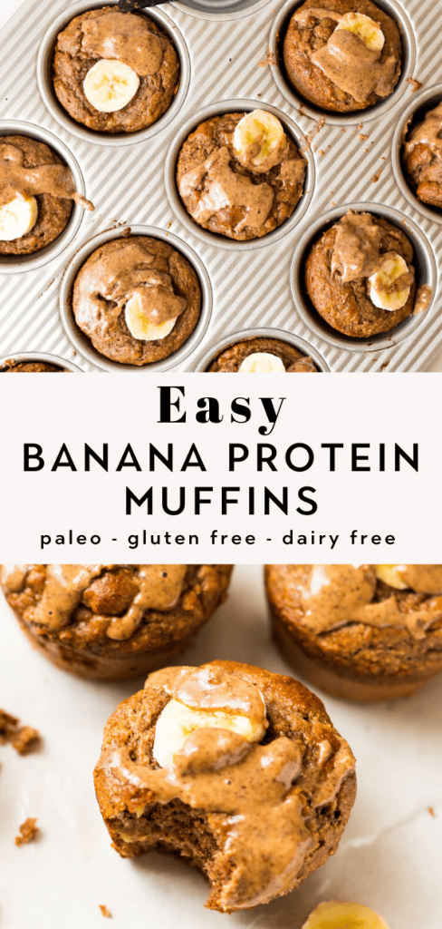 Banana Protein Muffins (Paleo) | The Healthy Consultant