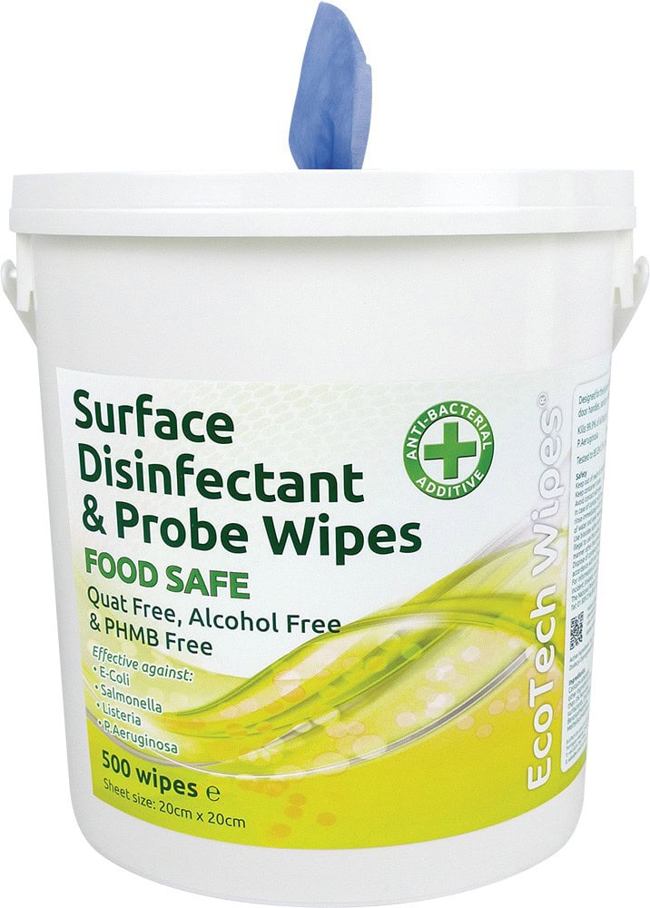 Surface Disinfectant Wipes Quat-free Alcohol-free