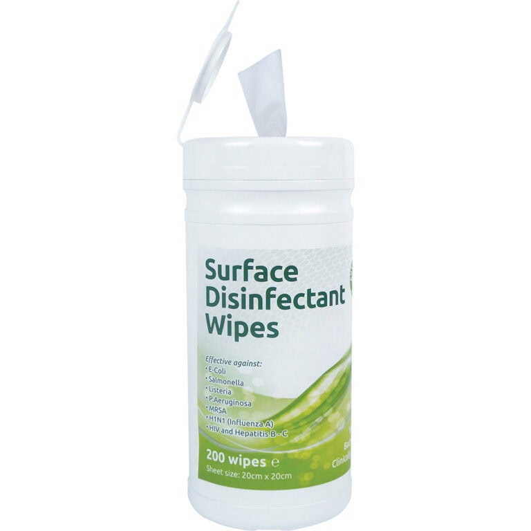Surface Disinfectant Wipes (200 Pack)