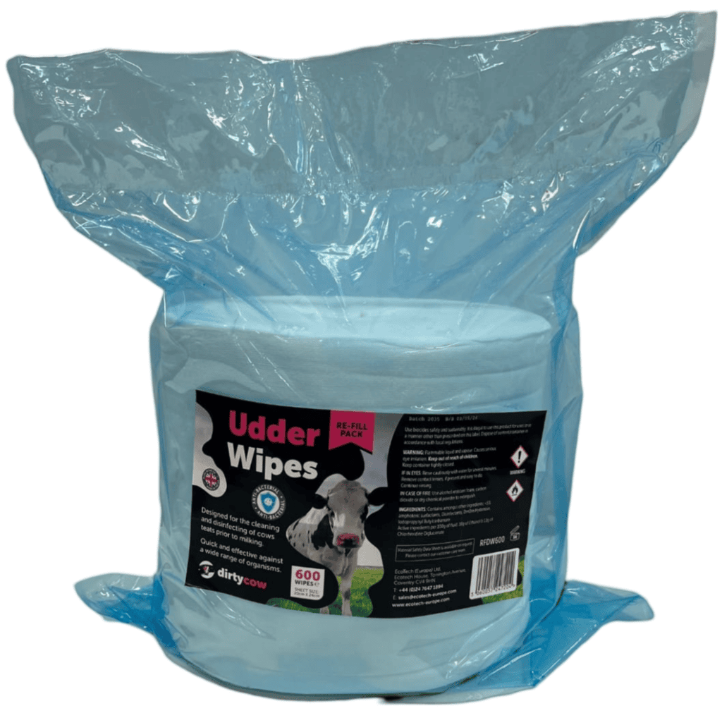 Dirty Cow Udder Wipes Refill Bag