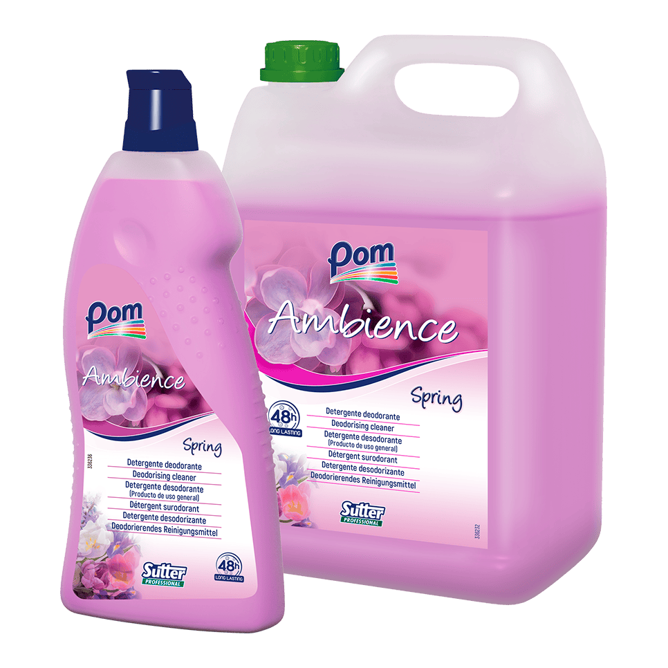 Sutter Professional AMBIENCE SPRING Deodorising detergent, 1Ltr